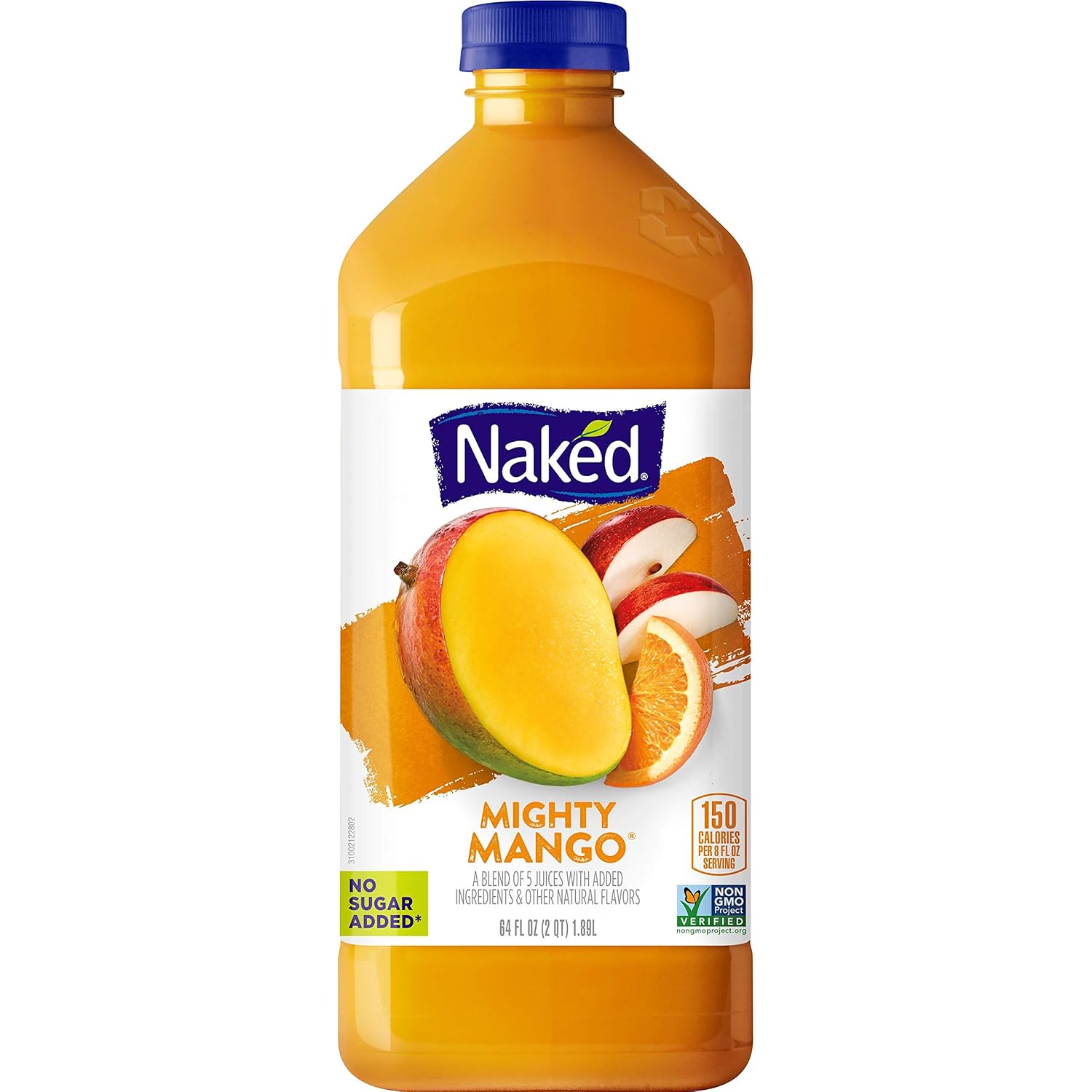Greet and Deal Mango Fruit Cooler, Mango Flavor, 16 fl oz Bottle, Non-Alcoholic